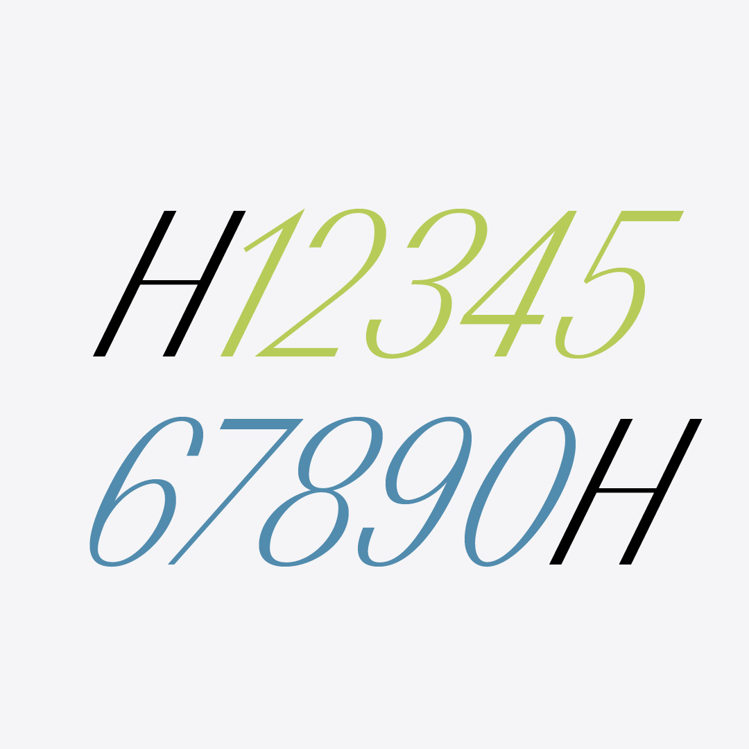 Acapulko Denominators OpenType feature: off