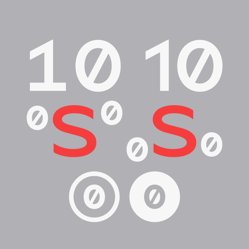 Synthetik Slashed Zero OpenType feature: on