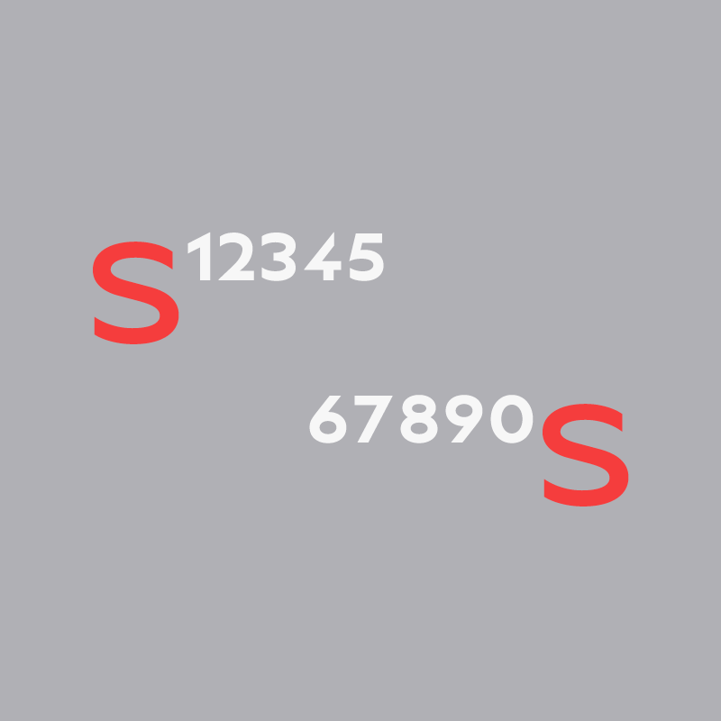 Synthetik Superiors OpenType feature: on
