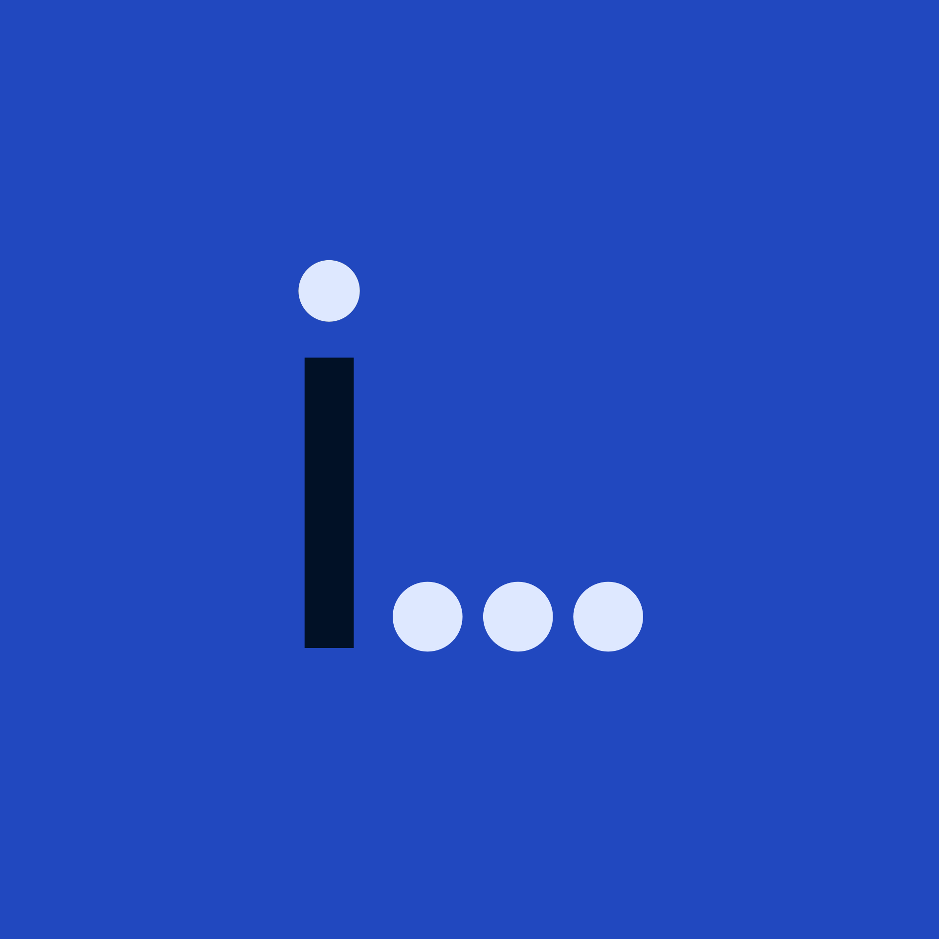 BS Notion Round dots and punctuations
 OpenType feature: on