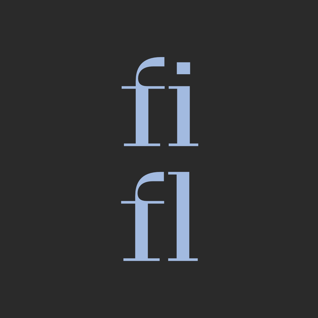 BS Resort Serif Standard Ligatures OpenType feature: off
