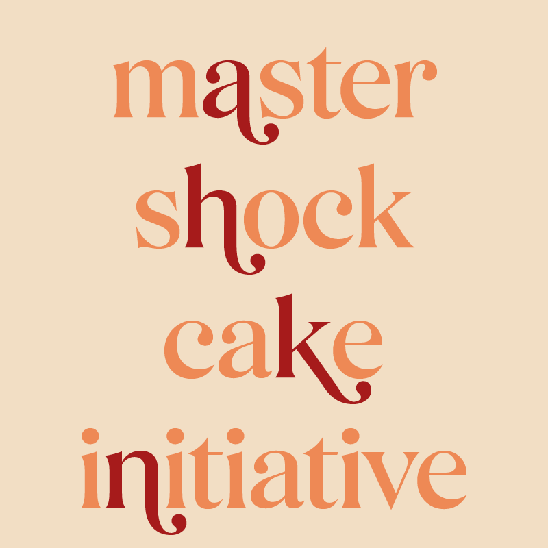 BS Milkshake Display Bottom right swash OpenType feature: on