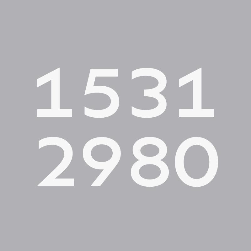 Synthetik Tabular Figures OpenType feature: on