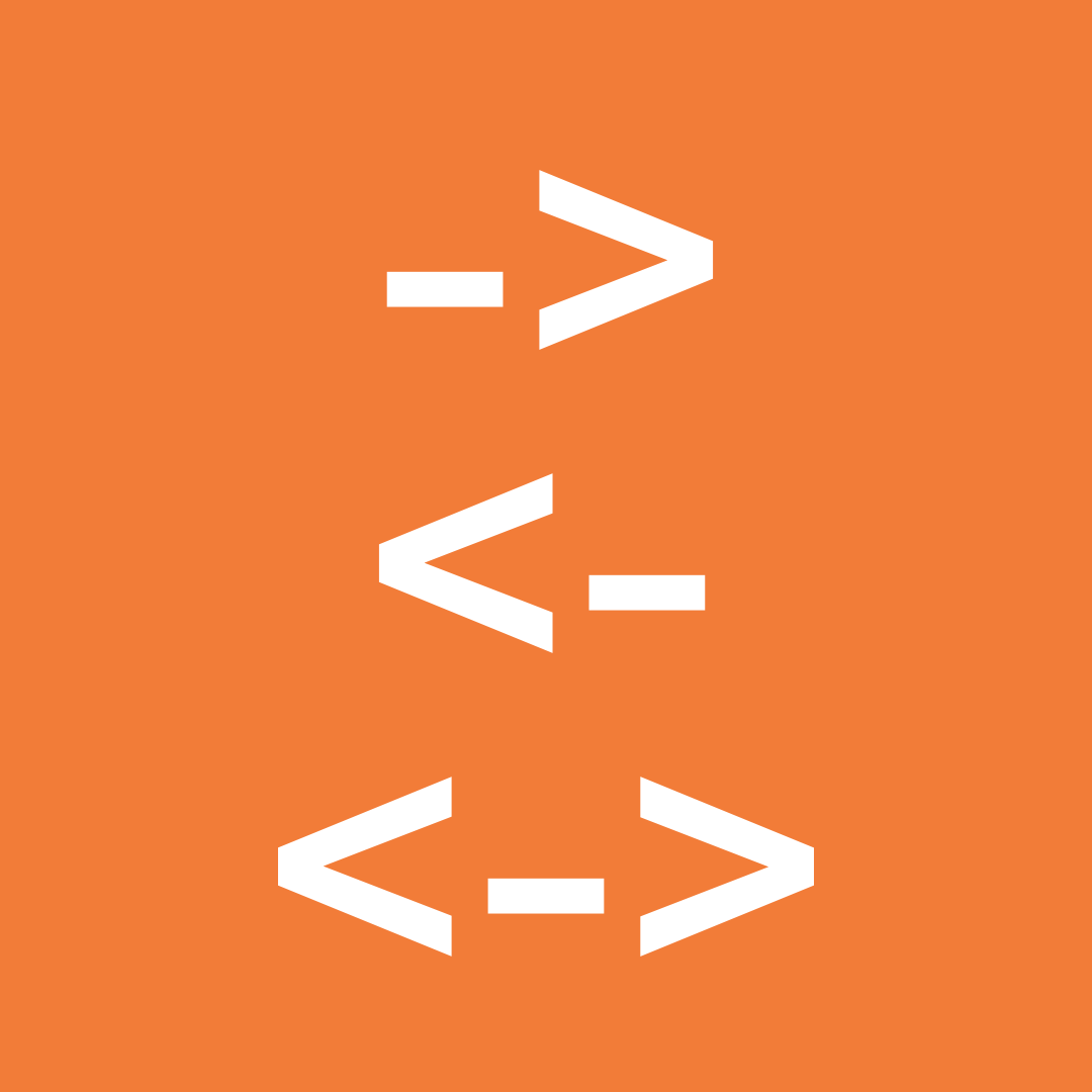 BS Resort Sans Type -> , <-, <-> for arrows OpenType feature: off
