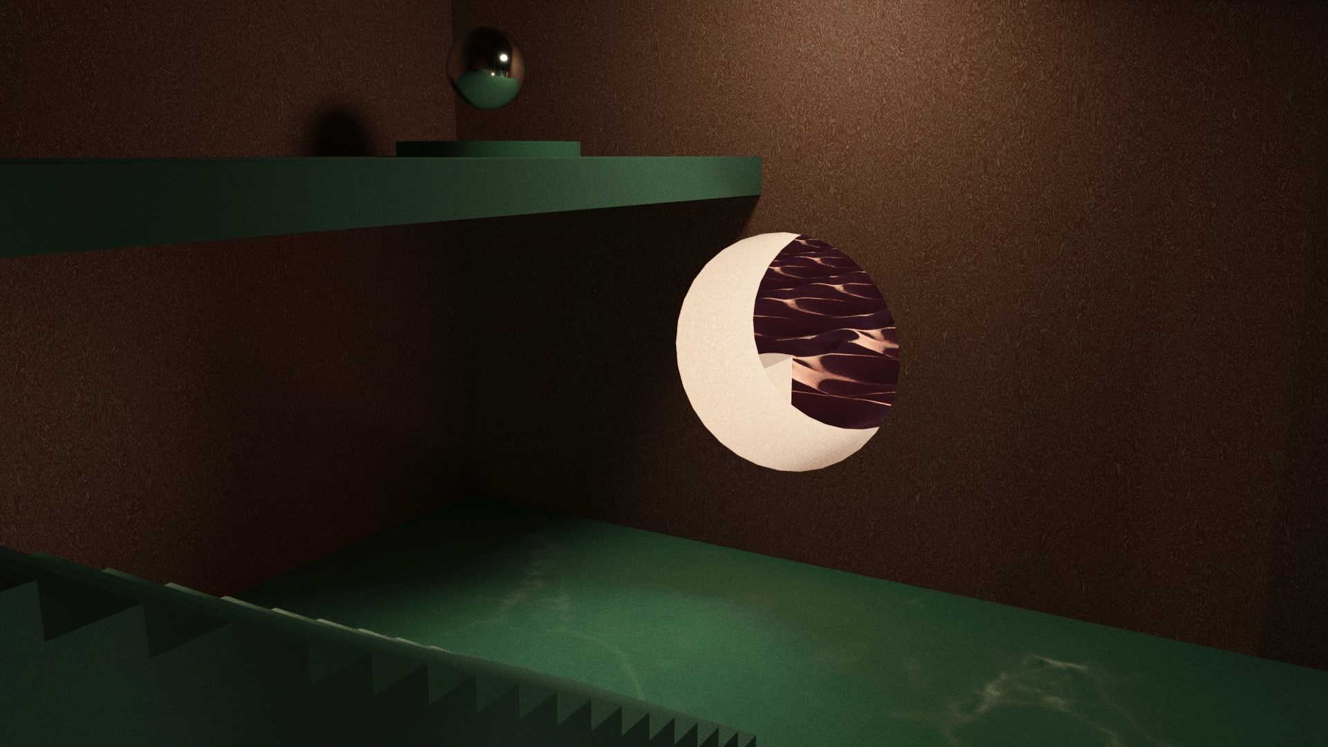 BS Milkshake Text specimen — calm atmosphere inside the castle
